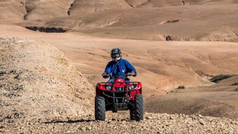 AGAFAY DESERT MARRAKECH :QUAD ATV,CAMEL RIDE,DINNER& SHOW - Quad Biking Experience