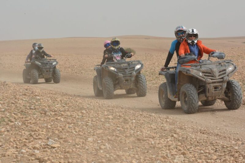 Agafay Desert Quad Ride: With Transport Plus Tea Break - Duration and Pickup Details