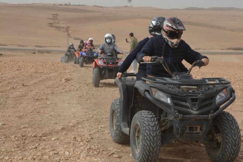 Agafay Desert Quad Ride: With Transport Plus Tea Break - Quad Ride and Off-Road Adventure