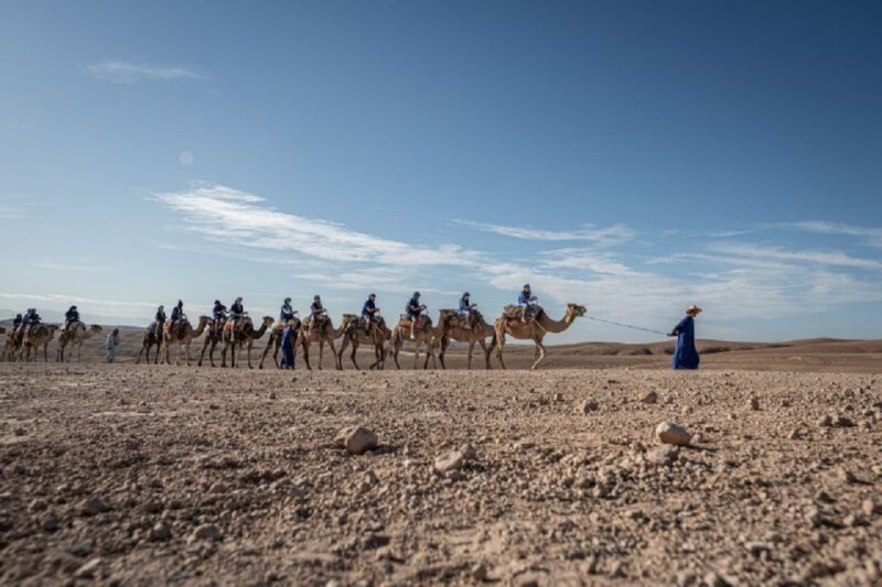 Agafay Desert Sunset Camel Ride Half Day Tour From Marrakech - Good To Know