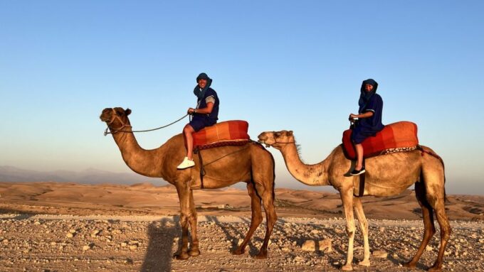 Agafay Desert Sunset Camel Ride Half Day Tour From Marrakech - Frequently Asked Questions