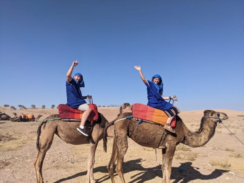 Agafay Desert Sunset Camel Ride - Moroccan Berber Tea in Haima