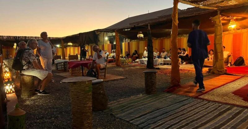 Agafay Desert Sunset Tour With Camel Ride ,Dinner and Show - Camel Ride Adventure