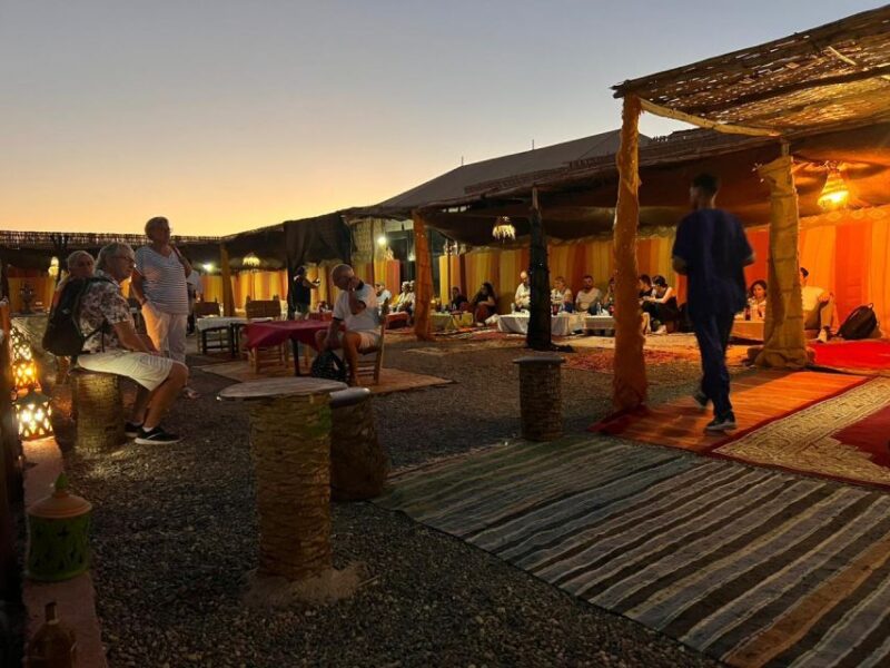 Agafay Desert Sunset Tour With Camel Ride ,Dinner and Show - Breathtaking Sunset Views