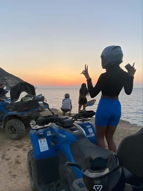 Agia Pelagia: Sunset or Morning Quad Tour & Ghost Town Visit - Practical Tips for Participants