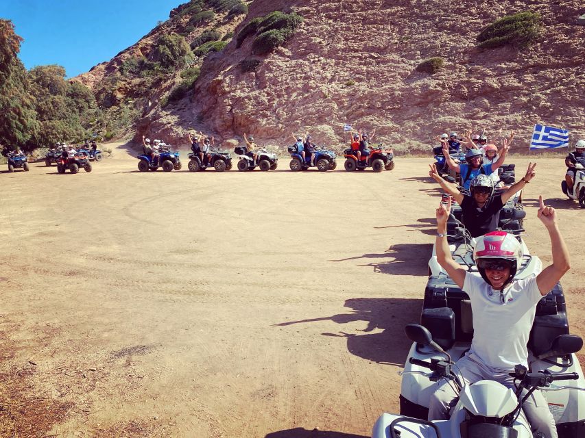 Agia Pelagia: Sunset or Morning Quad Tour & Ghost Town Visit - Sunset at the Coast