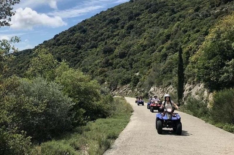 Agios Gordios: Corfu ATV Quad Tour with Lunch at Pink Palace - The Sum Up