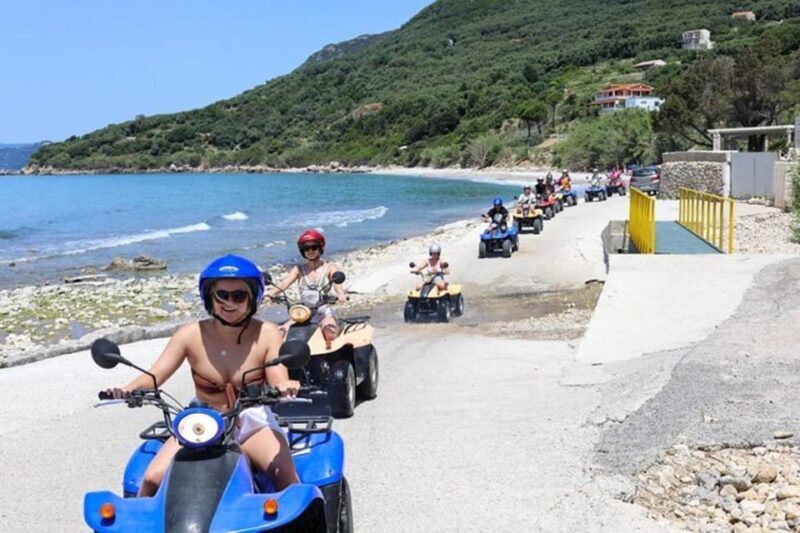 Agios Gordios: Corfu ATV Quad Tour with Lunch at Pink Palace - The Experience for Different Travelers
