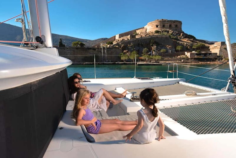 Agios Nikolaos: Luxury Catamaran to Spinalonga with Lunch - Key Points