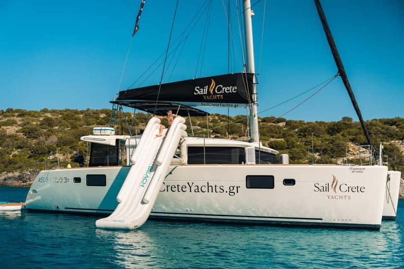 Agios Nikolaos: Sailing Trip Catamaran Lunch and Water Toys - What the Experience Feels Like