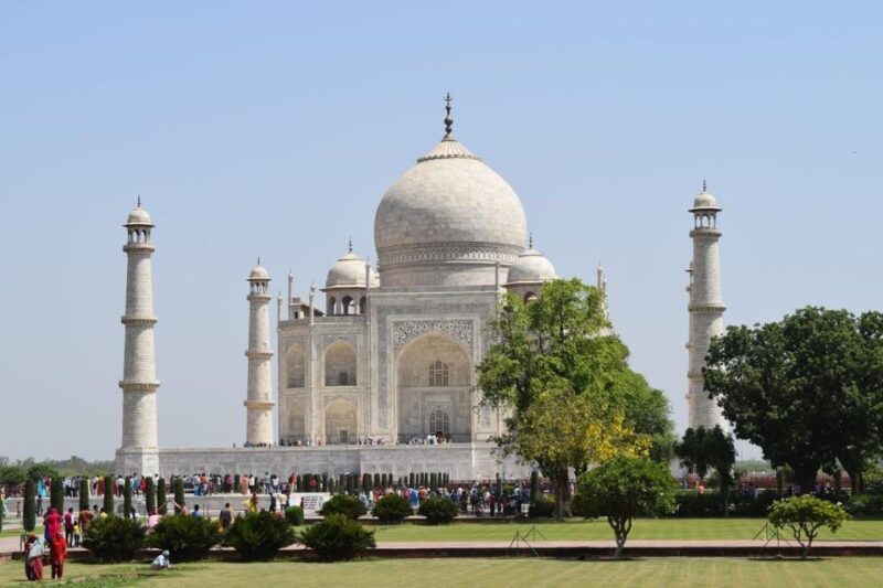 Agra: Taj Mahal Entry Ticket Guided Tour With Hotel Transfer - Agra Fort Features
