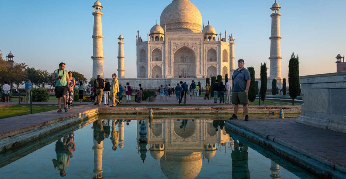 Agra: Taj Mahal Sunrise and Agra Fort Guided Day Trip - Key Points
