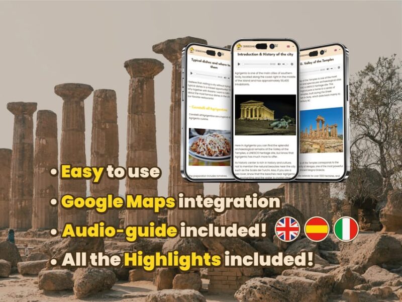 Agrigento: Digital Guide Made With a Local for Your Tour - Tour Features