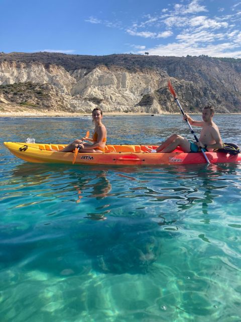 AGRIGENTO: KAYAK Tour alla SCALA DEI TURCHI & SNORKELING - Key Points