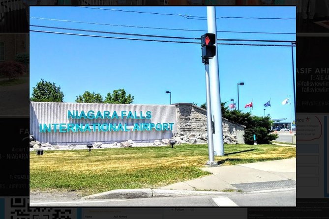 Airport Transfer: Niagara Falls, ON to Niagara International Airport (IAG) - Pickup and Drop-off