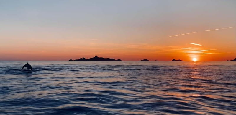 Ajaccio : Sunset seascape at the Sanguinaires - Cultural and Gourmet Touches