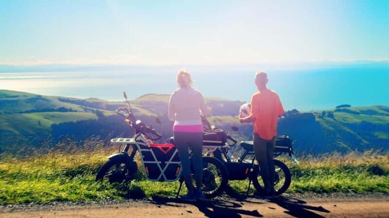 Akaroa: Lonely Beach Trail by E-Scooter. selfguided day out - The Itinerary: What to Expect on Your Day Out