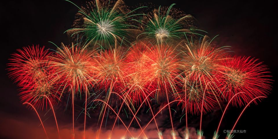 Akita: Omagari Fireworks Festival-Spring- Seat Ticket & Guide - Meeting and Transportation