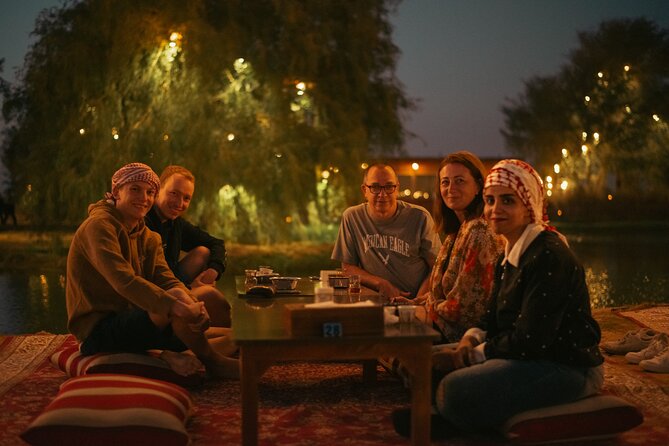 Al Marmoom Oasis Luxury Tent With Bedouin Dinner - Camel Rides and Sunset Views