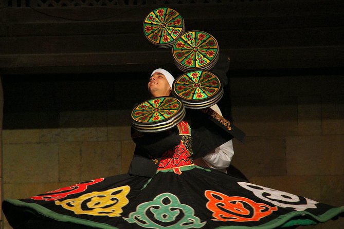 Al Tannoura Egyptian Dance Heritage Show at Wekalet El Ghouri - Tour Guide and Participation