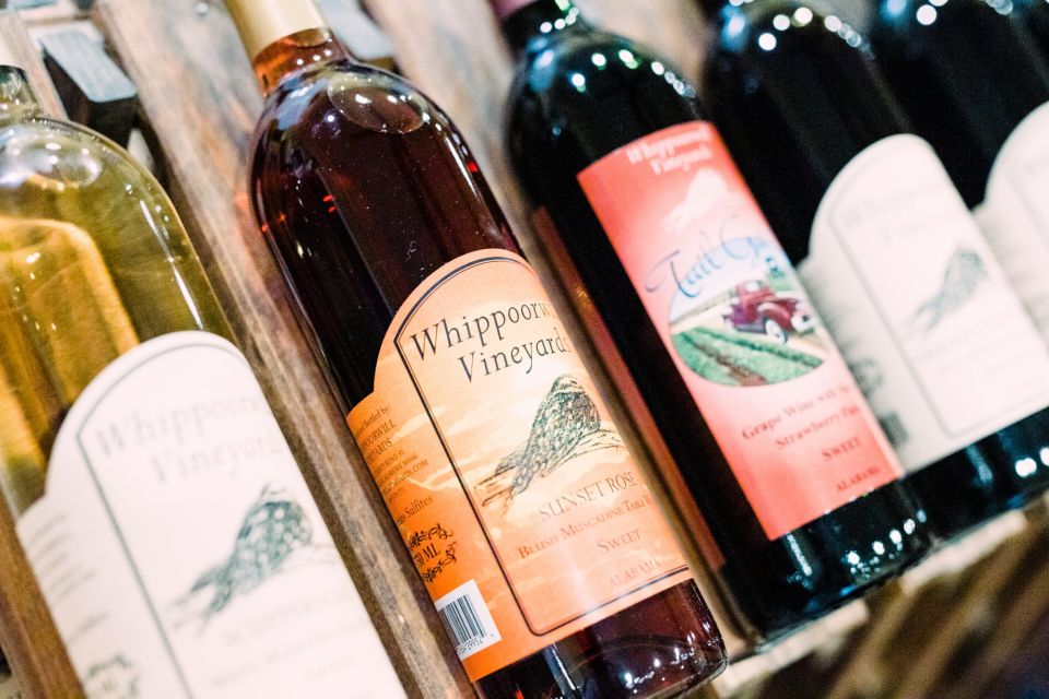 Alabama: Auburn/Opelika/Alexander City Multi-Attraction Pass - Taste Whippoorwill Vineyards Offerings