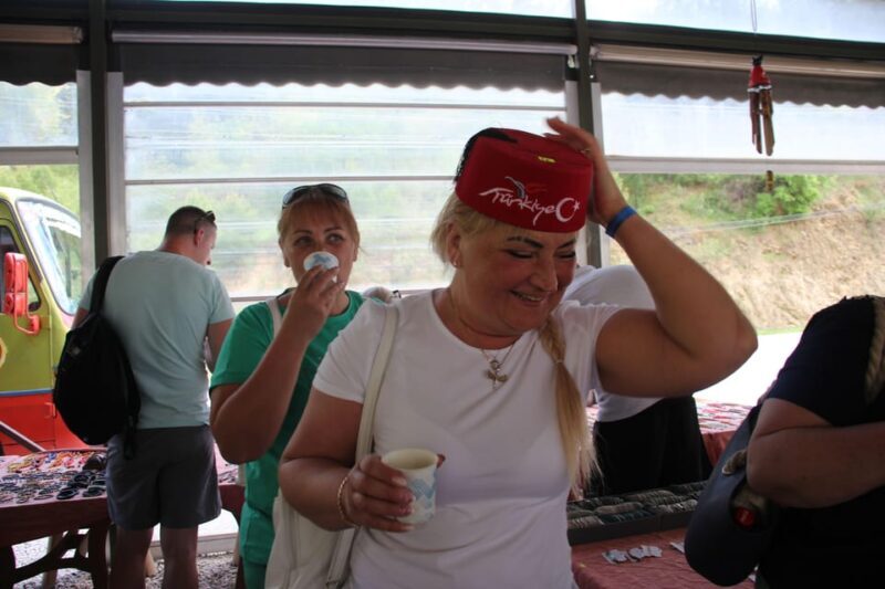 Alanya: Canyon, Waterfall, Boat Tour & Cave by Cabrio Bus - The Pickup & Initial Views