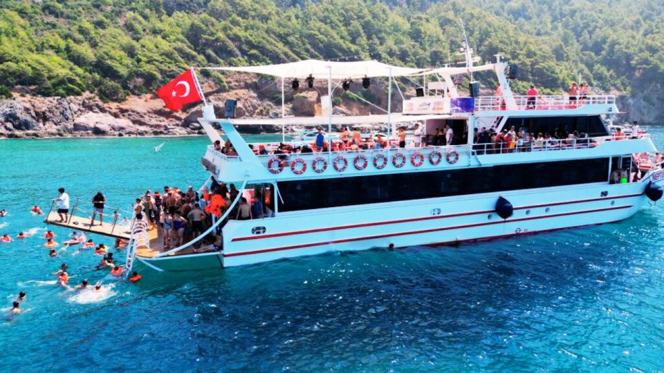Alanya Coastal Cruise: Sun, Swim & Scenic Views - An Overview of the Experience