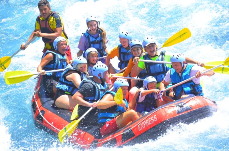 Alanya: Full Day Whitewater Rafting With Lunch and Transport - Inclusions and Optional Extras