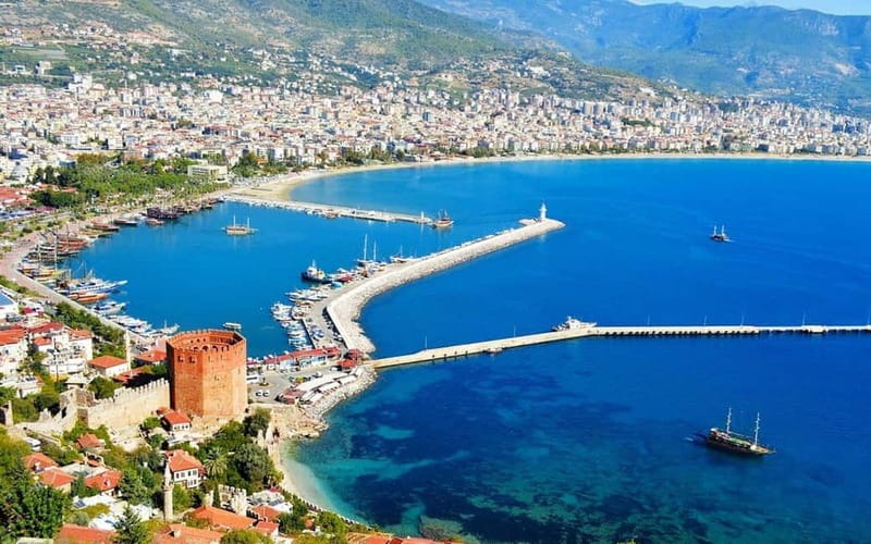 Alanya: Half Day Cable Car, Cave, Terraces&Sunset at Castle - Sunset at the Castle Viewpoint