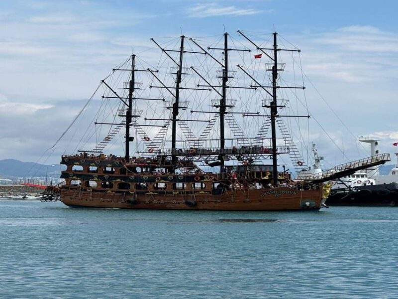 Alanya Pirate Boat Party Foam Party&OptionalAlcoholic Drinks - Dining Experience on Board