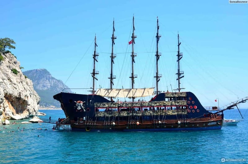 Alanya: Pirate Boat Party with Foam, Disco, Lunch & Drinks - Key Points