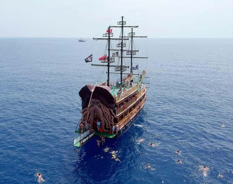 Alanya: Pirate Boat with Lunch and Unlimited Drinks - The Value Proposition