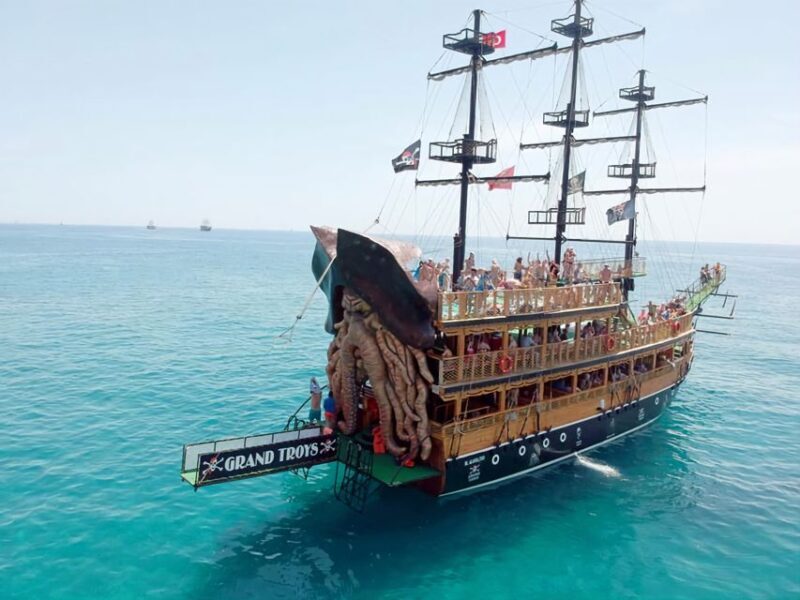 Alanya: Pirate Boat with Lunch and Unlimited Drinks - The Sum Up