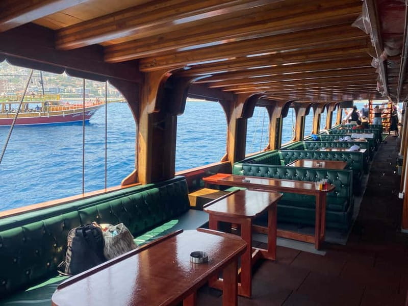 Alanya: Pirate Boat with Pickup, Lunch, & Unlimited Drinks - The Foam Party and End of the Day