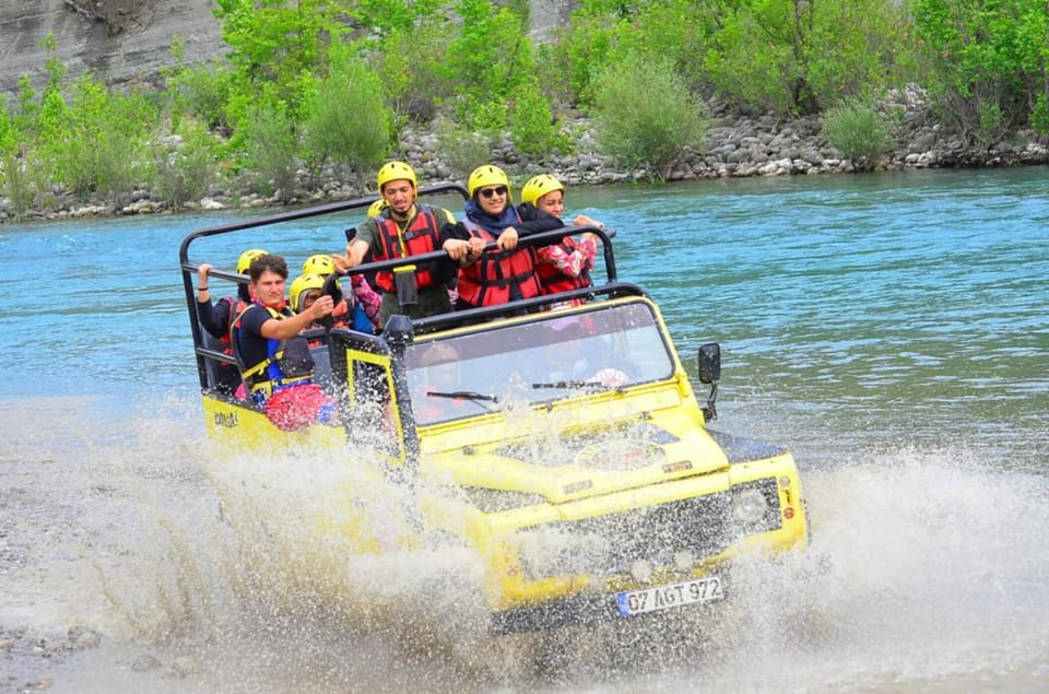 Alanya: Rafting w/ Zipline, Quad, Buggy, Jeep Safari & Lunch - FAQ