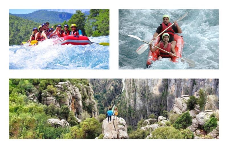 Alanya, Side, Antalya: Rafting & Tazi Canyon Adventure 2in1 - Key Points