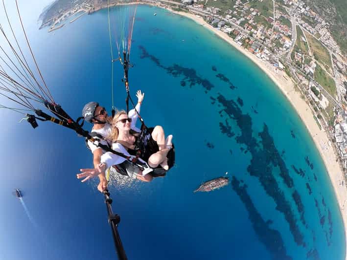 Alanya: Tandem Paragliding Flight to Cleopatra Beach - Key Points