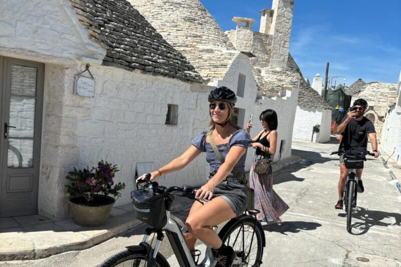 Alberobello: E-Bike Tour with Focaccia and Wine - Practical Details