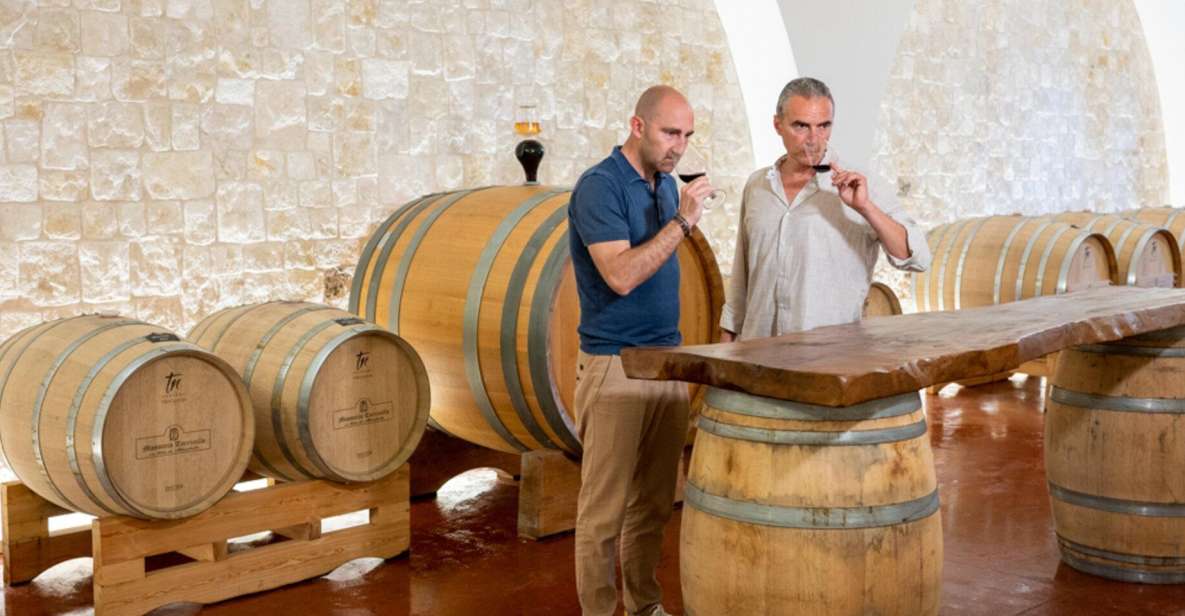 Alberobello: Winery Tour With Wine and Food Tasting - Wine and Food Pairings