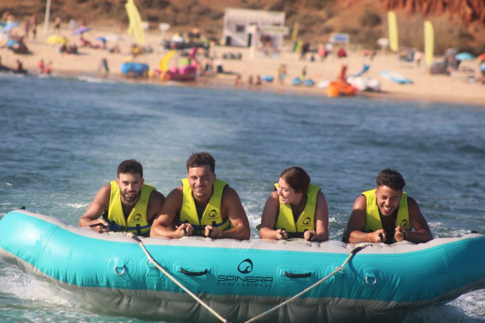 Albufeira: 10-Minute Crazy-Cookie Boat Ride - Meeting Point and Arrival