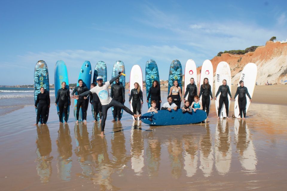 Albufeira: 2-Hour Falesia Beach Surf Lesson - Instructor Languages