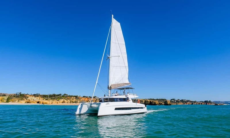 Albufeira: Algarve Full Day Private Catamaran Charter - Key Points