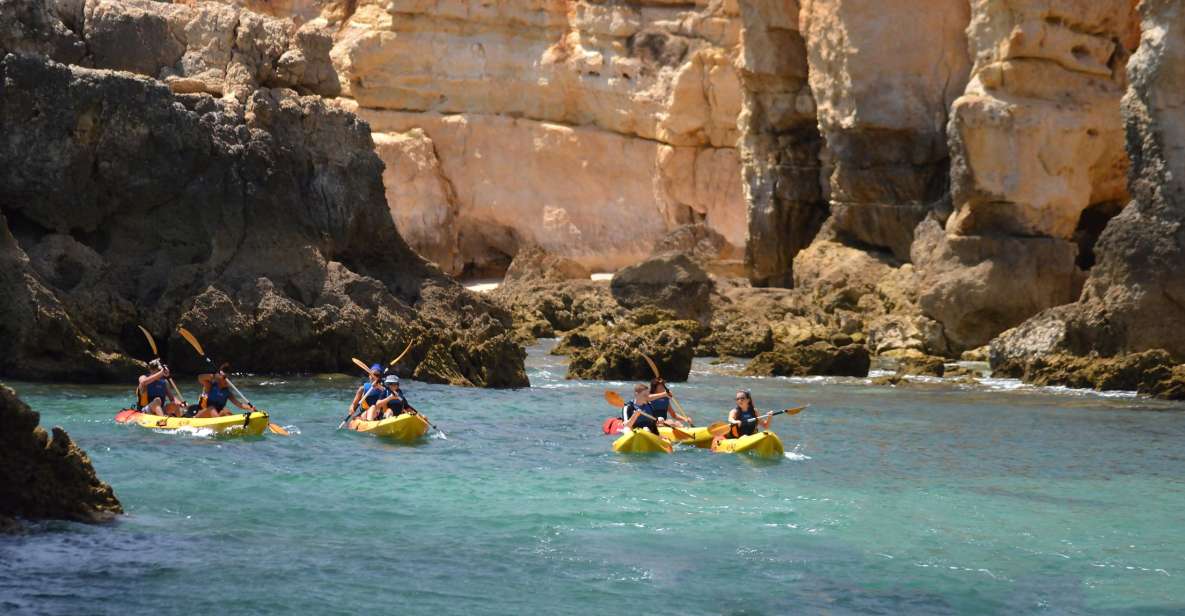 Albufeira: Algarve Kayak and Coastline Tour - Booking Information