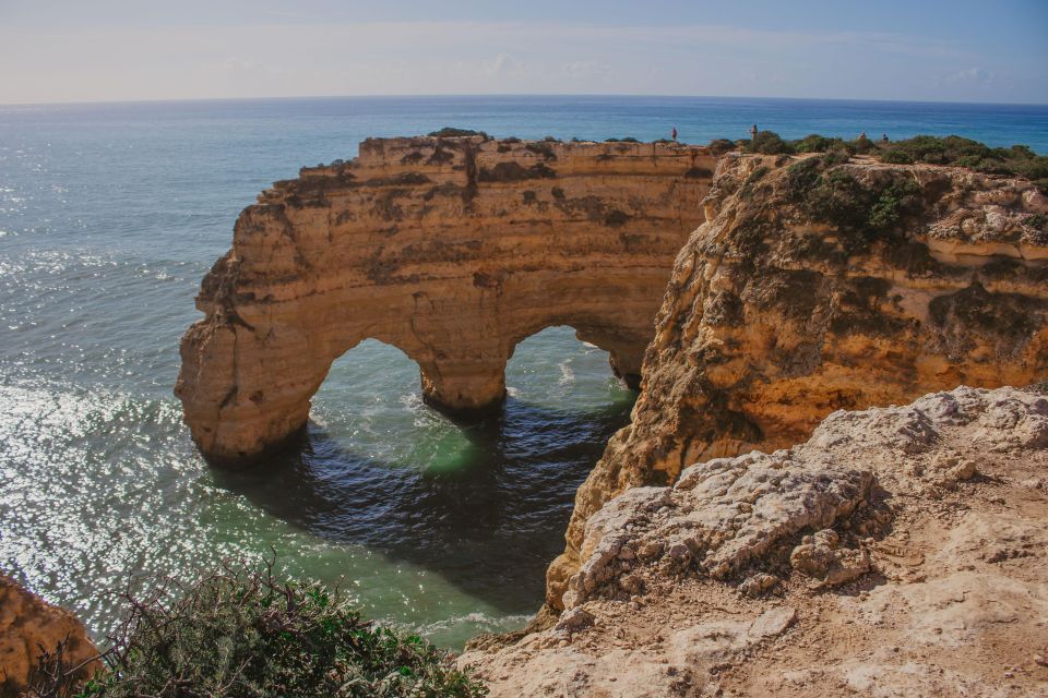 Albufeira: Benagil Cave, Algar Seco & Marinha Adventure Walk - Bonecas Cave Visit