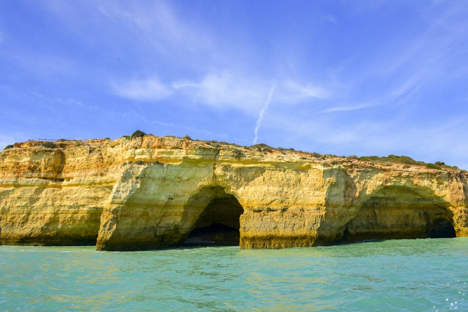 Albufeira: Benagil Caves & Dolphin Watching Speed Boat Tour - Duration and Schedule