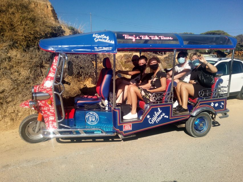 Albufeira: Benagil Caves & Senhora Da Rocha Tour by Tuk Tuk - Private Group Experience