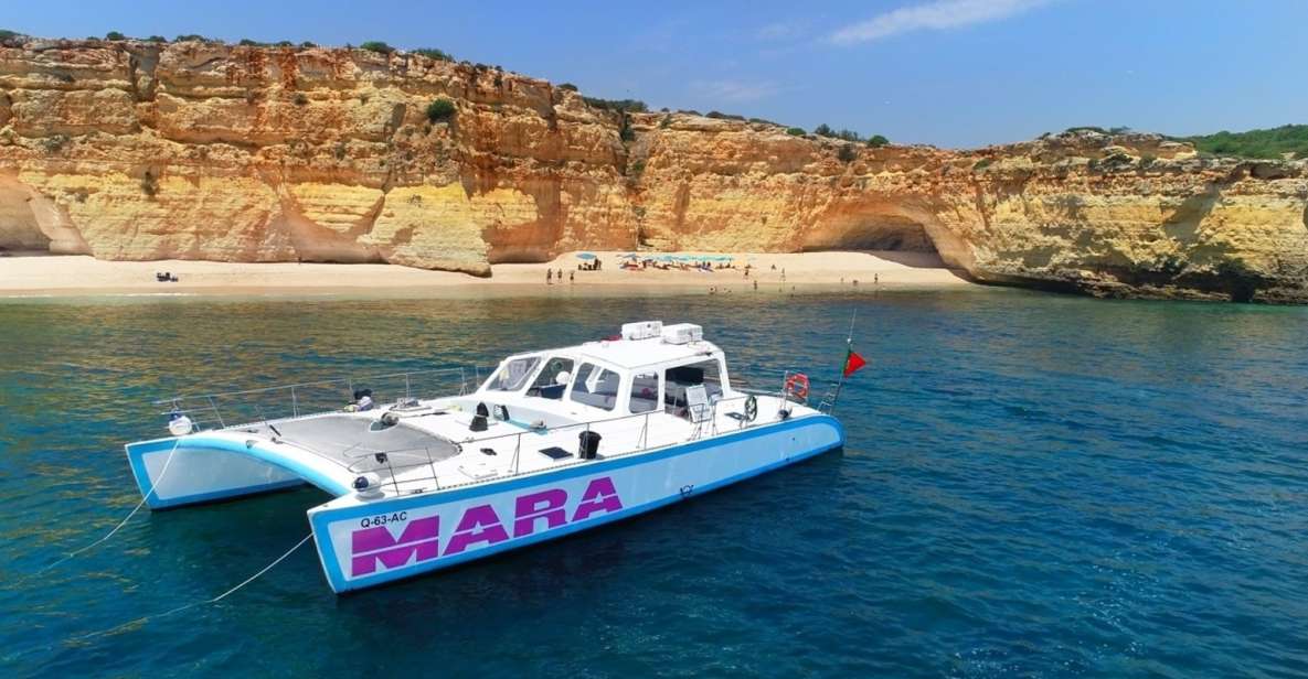 Albufeira: Catamaran Cruise With BBQ & Open Bar on the Beach - Inclusions