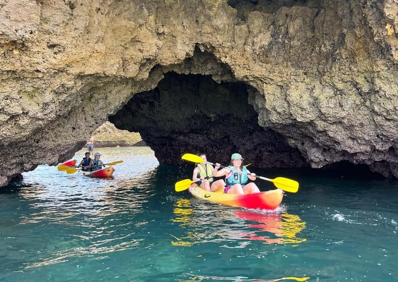 Albufeira: Caves and Cliffs Kayaking Tour - A Closer Look at the Stops