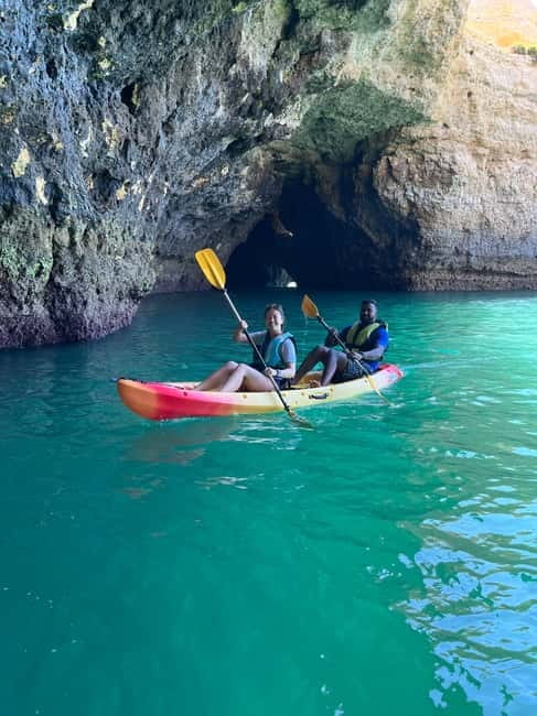 Albufeira: Caves and Cliffs Kayaking Tour - Equipment, Safety, and Group Dynamics