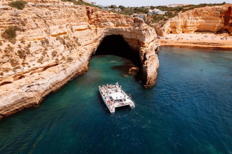 Albufeira: Caves and Coastline Catamaran Cruise to Benagil - What’s Included and What’s Not